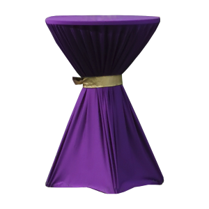 Eco Stehtisch mit Stoff-Husse 1453